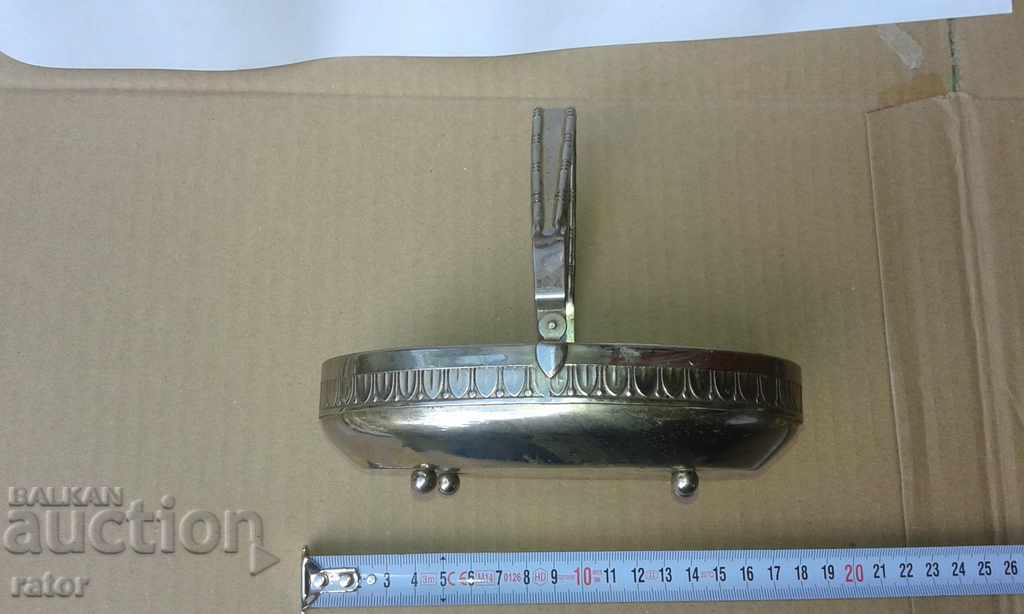 An old metallic, bronze basket for nuts, candy with price € 6.99 | 13.67 BGN