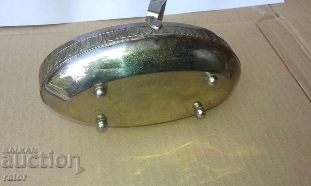 An old metallic, bronze basket for nuts, candy - 5 An old metallic, bronze basket for nuts, candy - 5