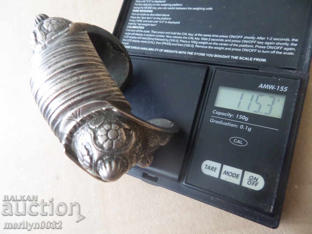 Renaissance silver bracelet slingshot silver jewelry jewelry - 6