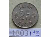25 aur 1954 Islanda