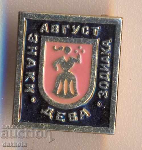 Badge Signs the zodiac Virgo