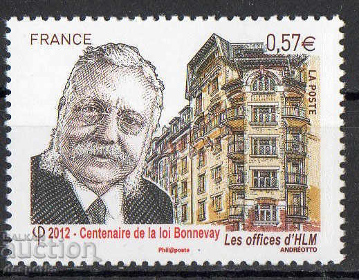2012. France. Laurent Bonnevay, French radical politician.