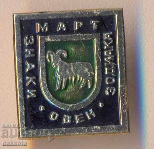 Badge Signs zodiac Aries Badge Signs zodiac Aries