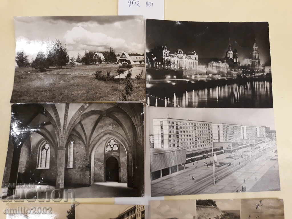 Postcards GDR DDR 001 with price 2.00 BGN | € 1.02 Postcards GDR DDR 001 with price 2.00 BGN | € 1.02