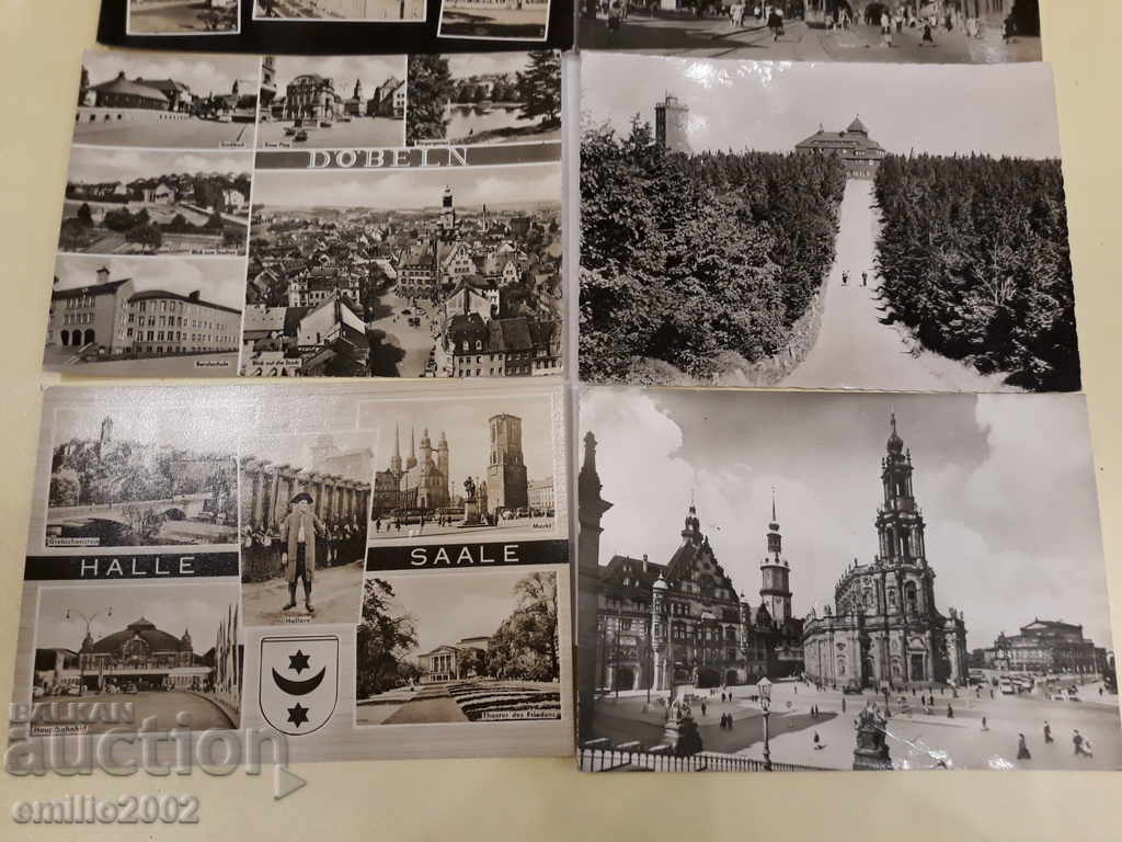 Auction Postcards GDR DDR 004 Auction Postcards GDR DDR 004
