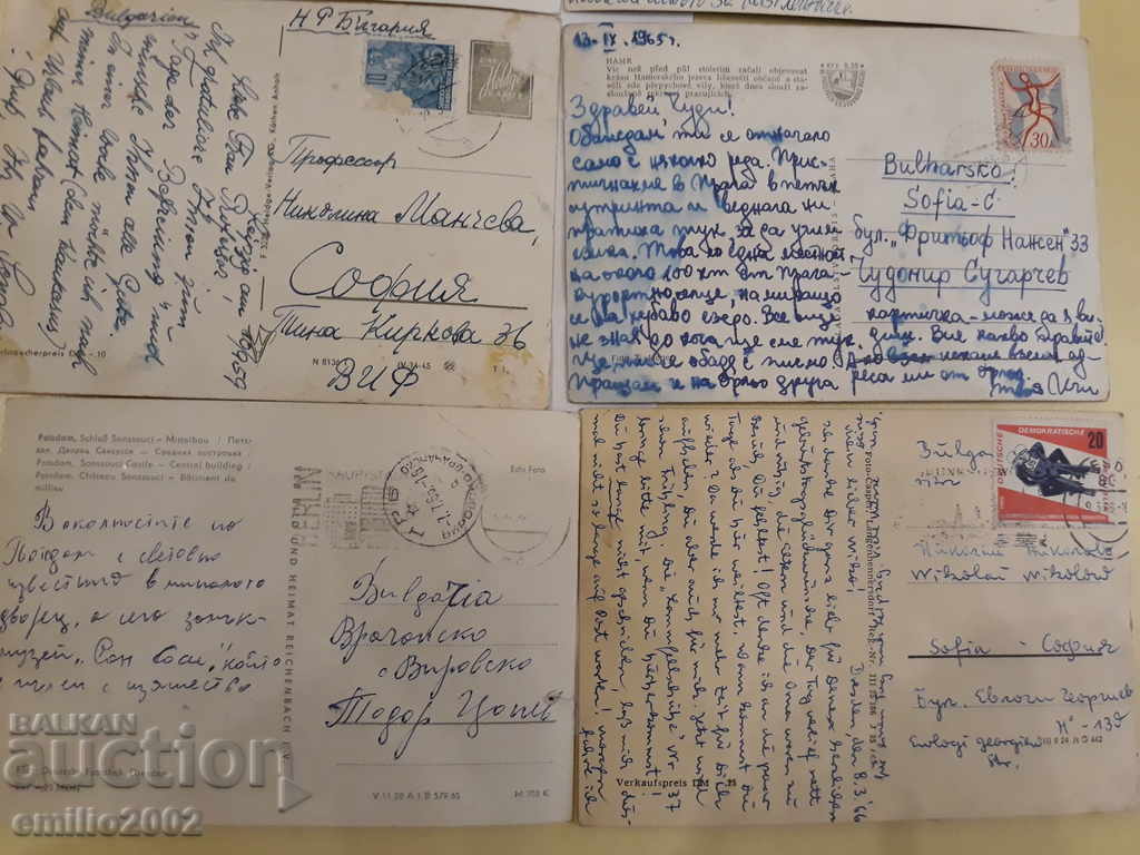 Postcards GDR DDR 009 - 5 Postcards GDR DDR 009 - 5