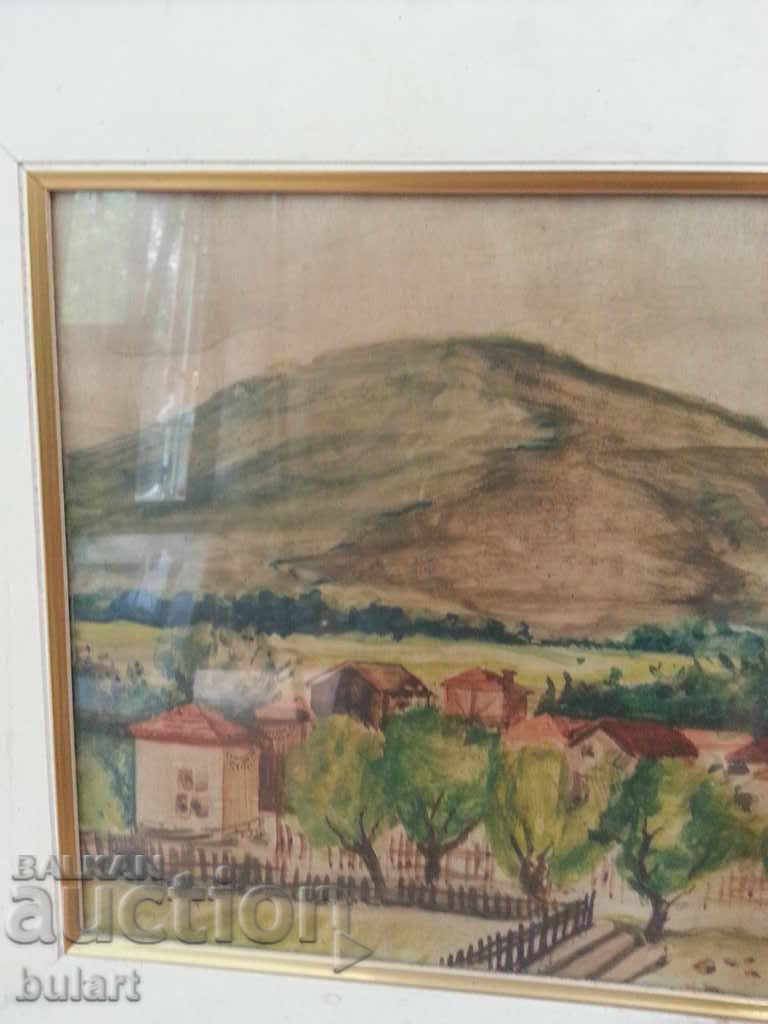 Auction Painting "Landscape" N.Mastorov - Shmirgeel.Aquarel.Identification Auction Painting "Landscape" N.Mastorov - Shmirgeel.Aquarel.Identification