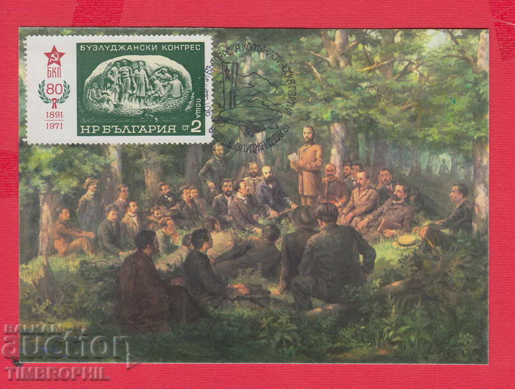 234255 / Μέγιστος Χάρτης - Συνέδριο Buzludzhan 1891