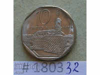 10 центавос 2000  Куба