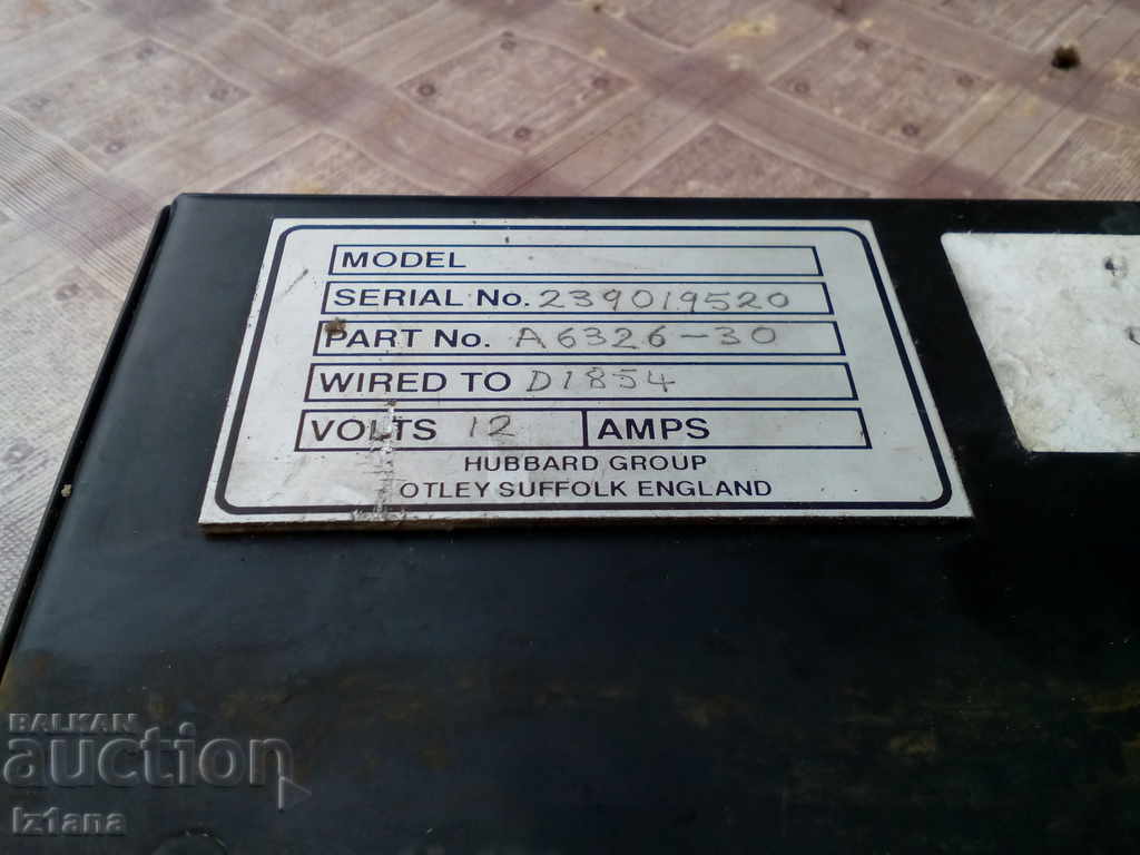 HUBBARD Car Device - 7 HUBBARD Car Device - 7