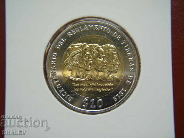 Delivery of 10 New Pesos 2015 Uruguay - Unc