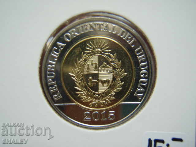 10 New Pesos 2015 Uruguay - Unc - 6