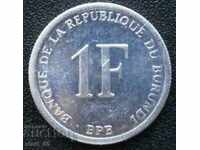 Бурунди - 1 франк 2003г.