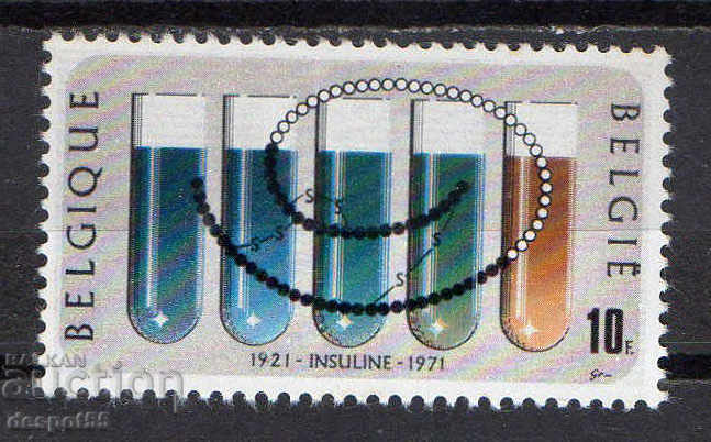 1971. Белгия. 50 г. от откриването на инсулина.