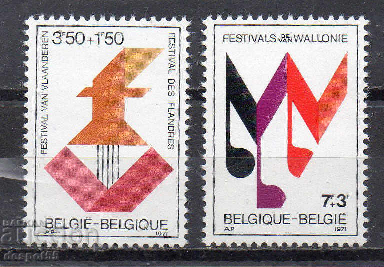 1971. Belgium. 50 years of music festivals in Wallonia.