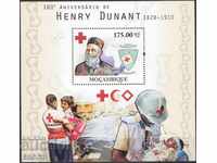 Καθαρό μπλοκ του Ερυθρού Σταυρού Jean-Henri Dianan 2010 από τη Μοζαμβίκη