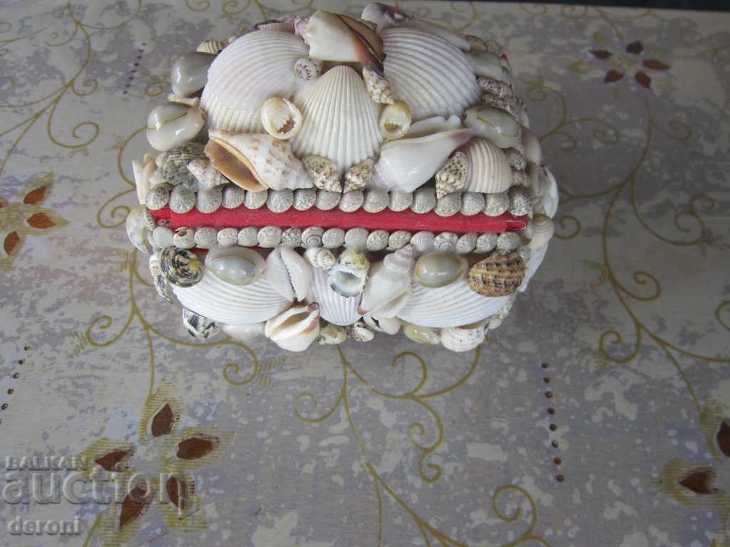 Delivery of Great shell box for jewelery shells