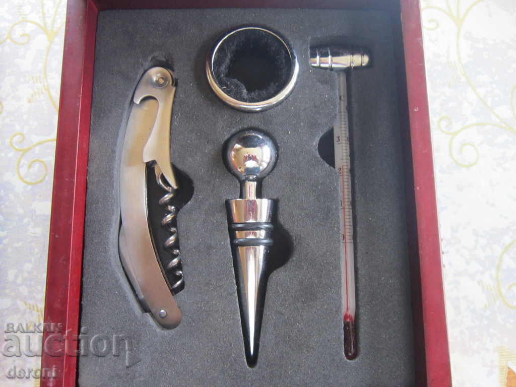 Luxury German wine accessories set - 5 Luxury German wine accessories set - 5