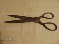 Large old forged scissors