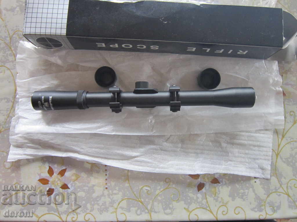 Delivery of Optics Rifle scope Mont Master 4 at 20