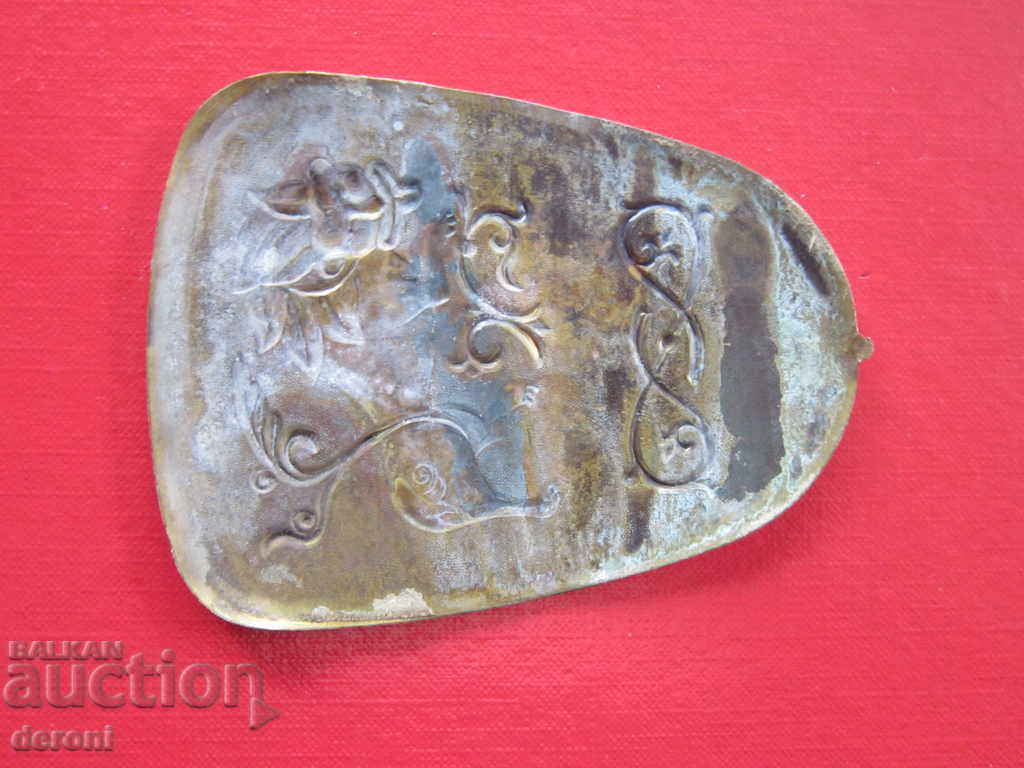 Доставка на Стара бронзова табела емблема лъв лъвче Доставка на Стара бронзова табела емблема лъв лъвче