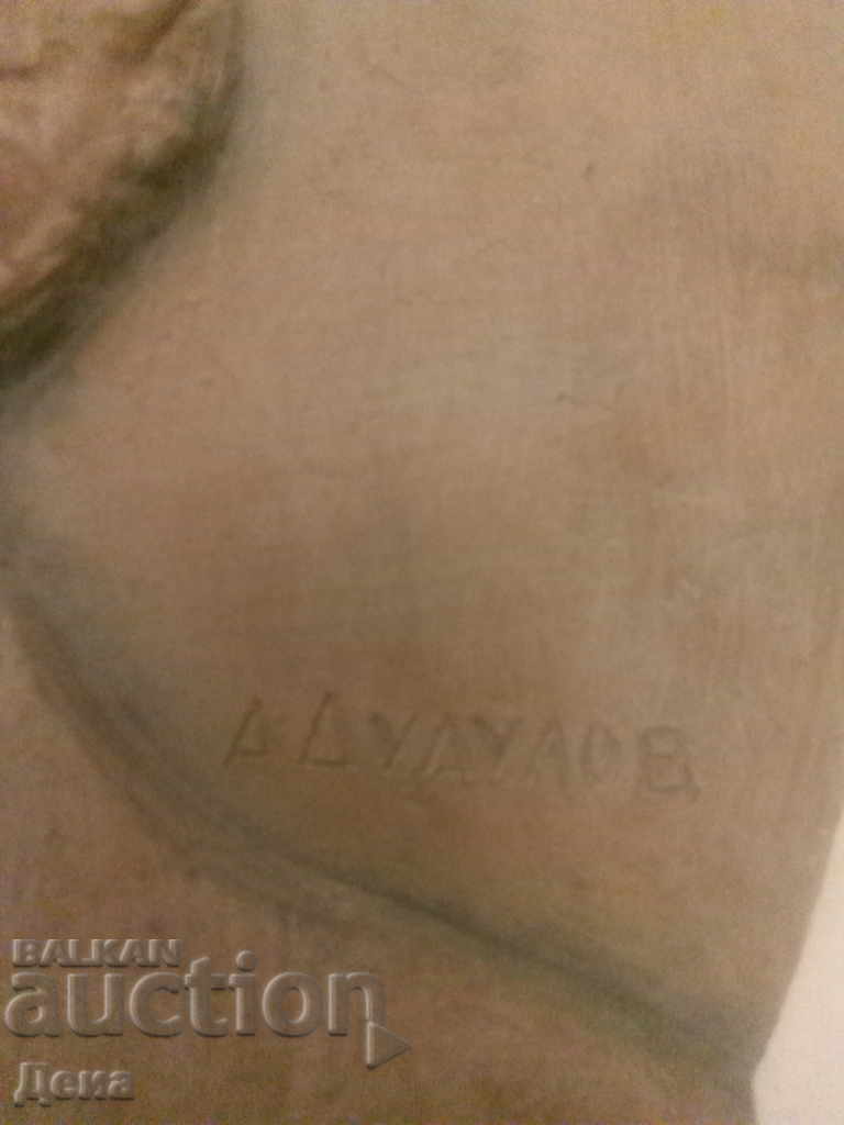 Auction Anastas Dudulov - Large bas-relief of Georgi Dimitrov from the 50s Auction Anastas Dudulov - Large bas-relief of Georgi Dimitrov from the 50s