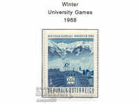 1968. Austria. Jocurile de iarnă pentru elevi.