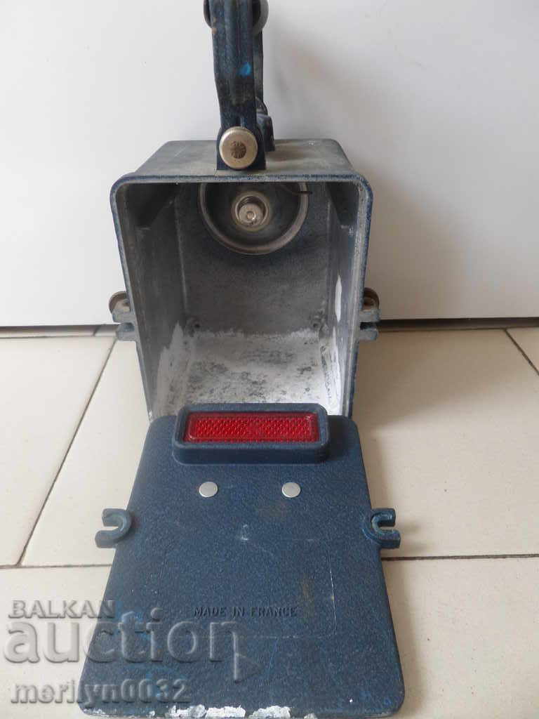 Παλαιό γαλλικό φακό, προβολέας, φανάρι - 6