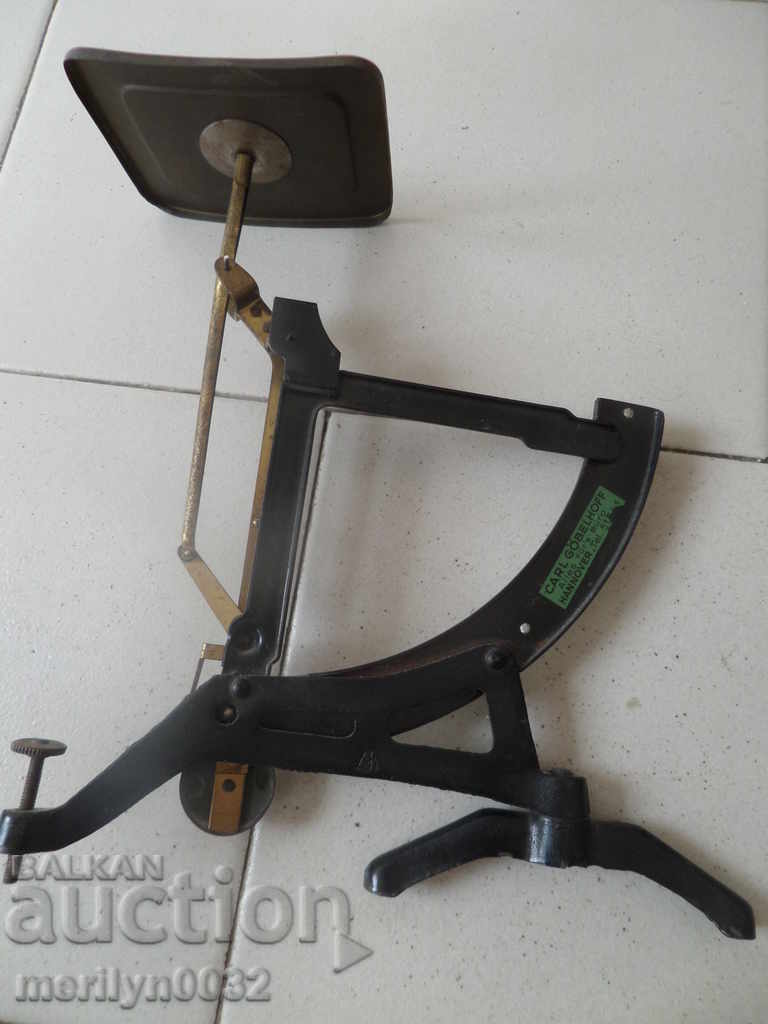 German postal scales weighing scales of the 20th century WW1 with price 99.00 BGN | € 50.62 German postal scales weighing scales of the 20th century WW1 with price 99.00 BGN | € 50.62