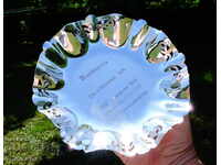 BSF silver plated prize fruit bowl.