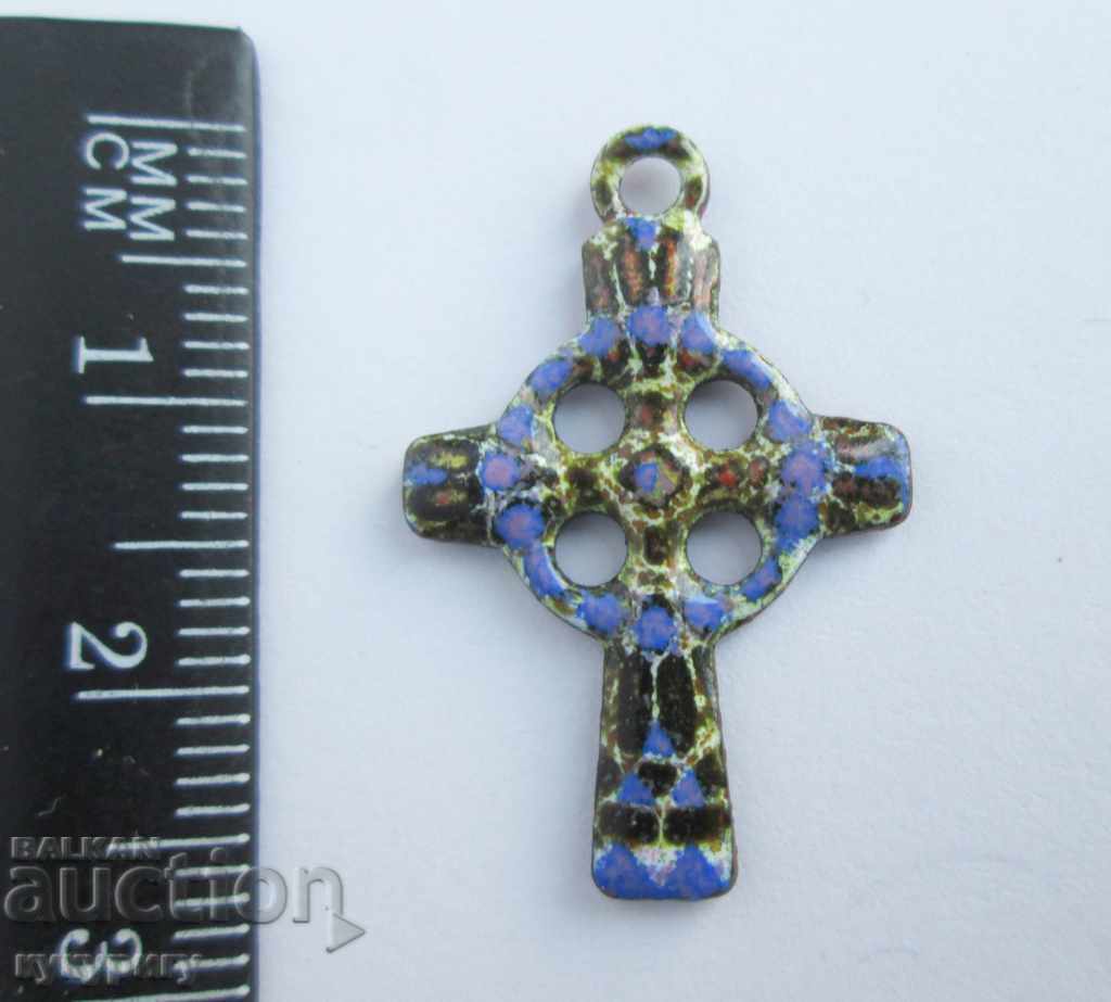 Delivery of Old pendant enamel enamelled cross cross pendant Delivery of Old pendant enamel enamelled cross cross pendant