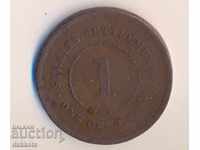 Straits Settlements 1 Cent 1877 Years