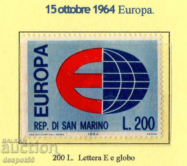 1964 San Marino. Europa.