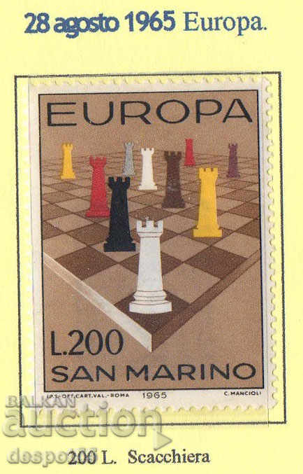 1965. San Marino. Europe.