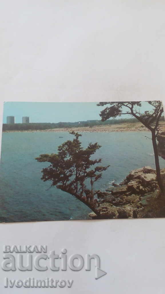 Пощенска картичка Китен Северният плаж 1980