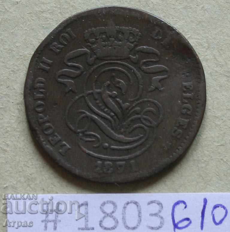 2 цента 1871  Белгия с цена € 0.77 | 1.51 лв.