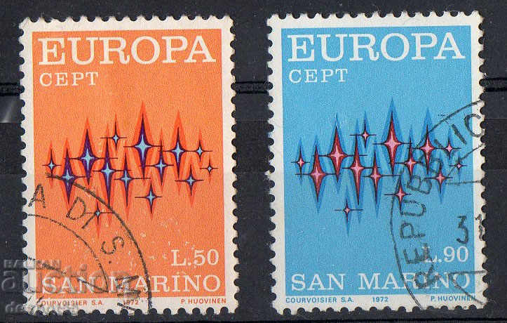 1972. Сан Марино. Европа.