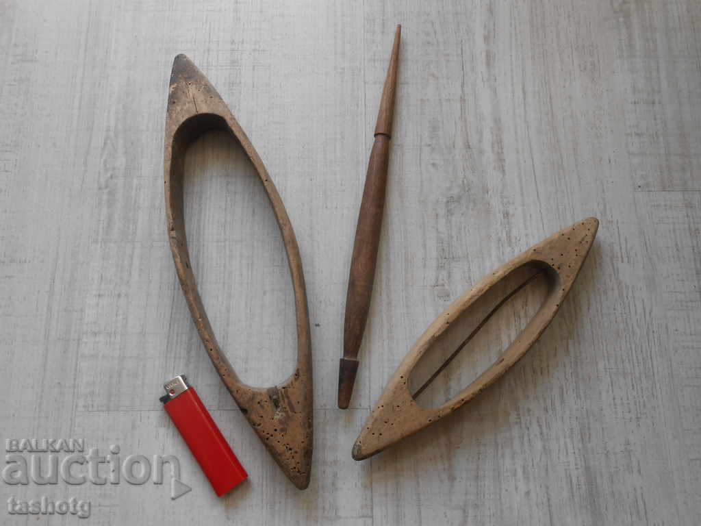 LOT OF OLD WOOD INSTRUMENTS! SQUARE VRETENO HURKA - 5 LOT OF OLD WOOD INSTRUMENTS! SQUARE VRETENO HURKA - 5
