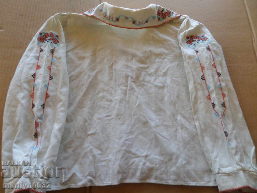 Old authentic embroidered shirt kenar wear embroidery with price 143.00 BGN | € 73.11 Old authentic embroidered shirt kenar wear embroidery with price 143.00 BGN | € 73.11