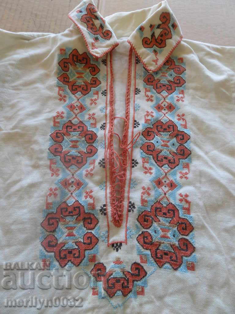 Licitație Cămașă veche autentică brodata Kenar wear broderie Licitație Cămașă veche autentică brodata Kenar wear broderie