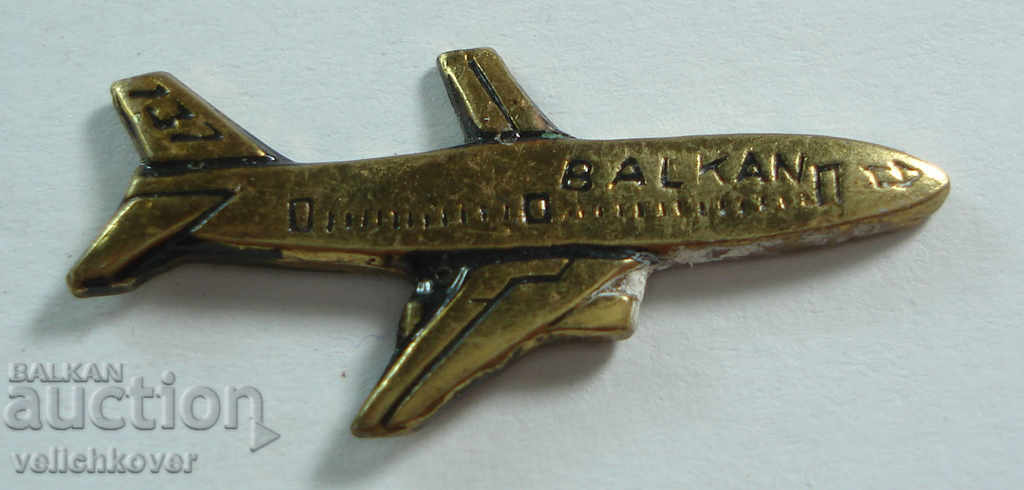 20518 България Авиокомпания БГА Балкан самолет Боинг 737