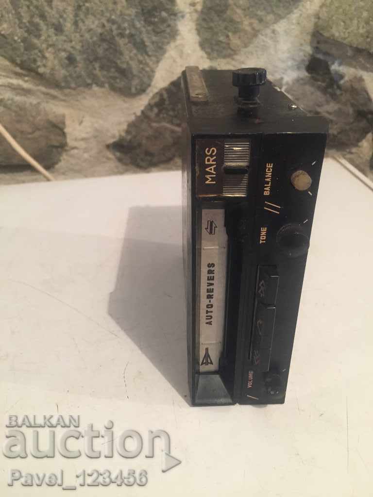 very old MARS radio cassette recorder - 5