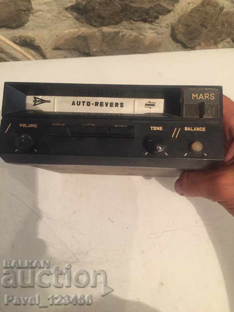 very old MARS radio cassette recorder - 7