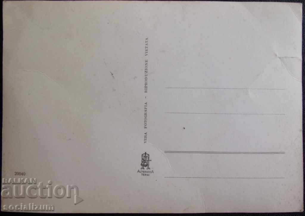 Italia Carte poștală originală cu Mussolini Rare cu preț € 12.78 | 25.00 BGN