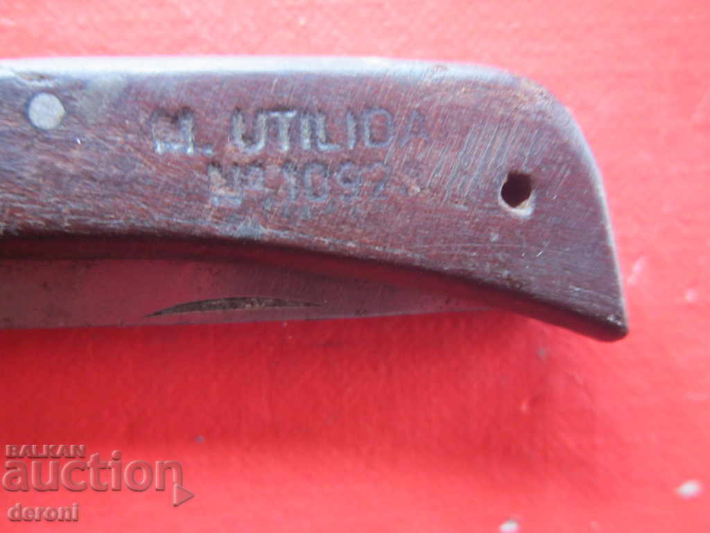 Old fishing knife Paya M. Utilda 10928 knife blade - 7 Old fishing knife Paya M. Utilda 10928 knife blade - 7