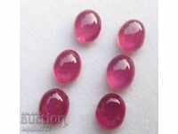 13.60 carat ruby ​​pair 6 pieces of 3 straps