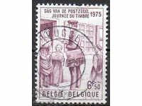 1975. Belgia. Ziua ștampilei poștale.