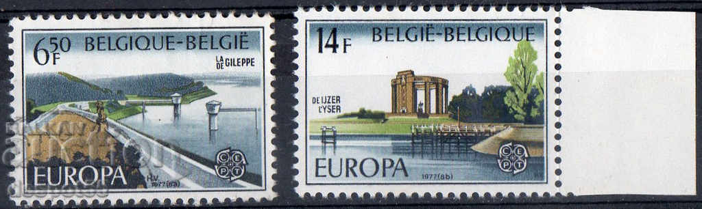 1977. Белгия. Европа - Пейзажи.