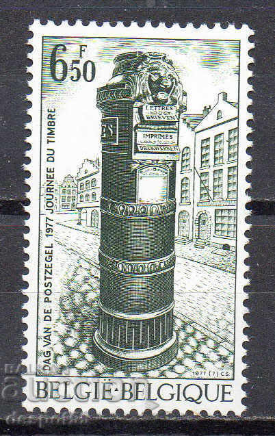 1977. Belgia. Ziua ștampilei poștale.