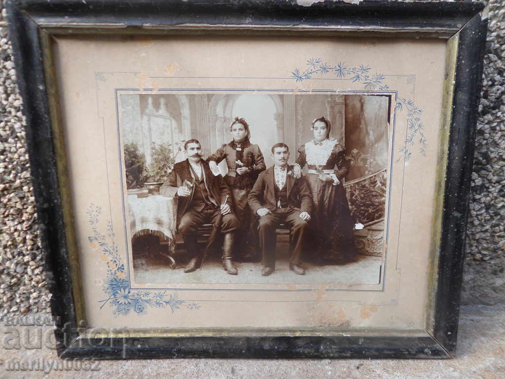 Picture photography of wealthy Bulgarians at the end of the 19th century with price 45.00 BGN | € 23.01